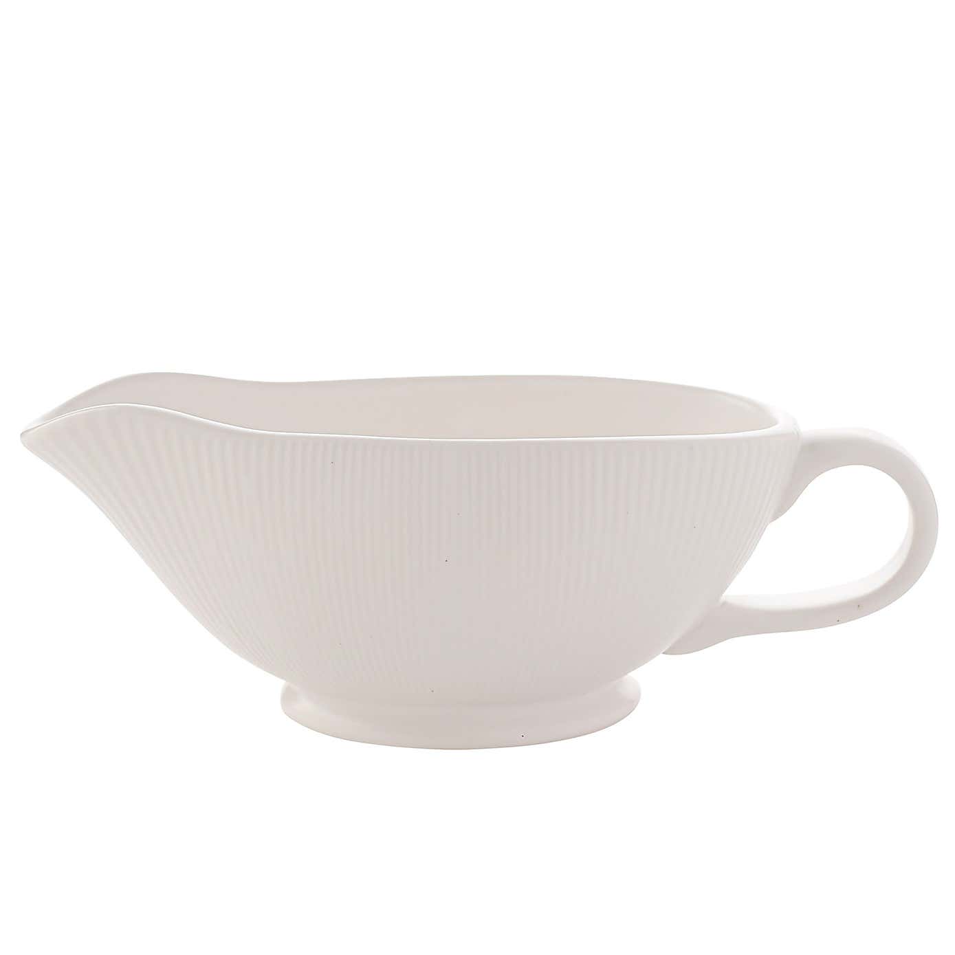 Hestia Ribbed Gravy Dish