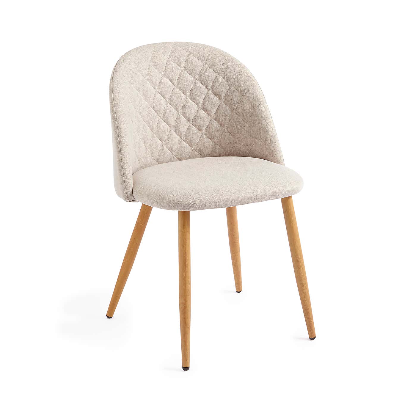 Astrid Dining Chair, Natural Fabric