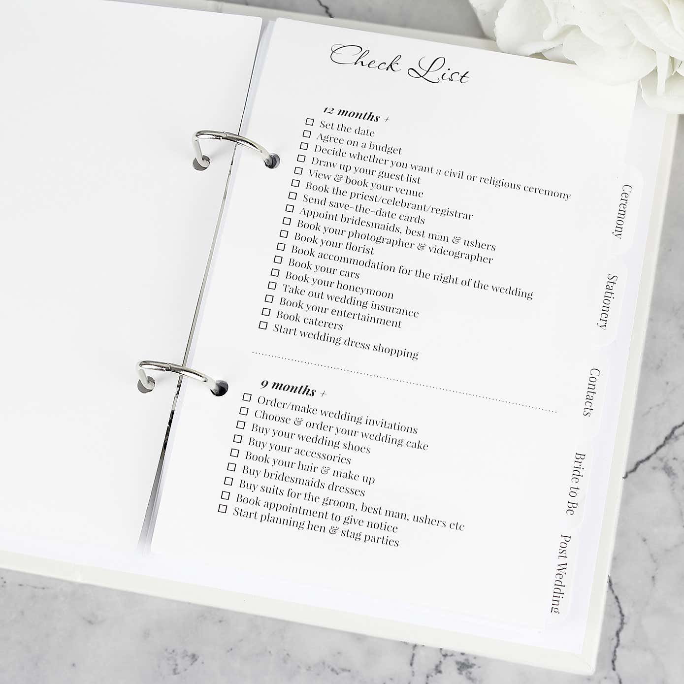 Personalised Our Greatest Adventure Wedding Planner