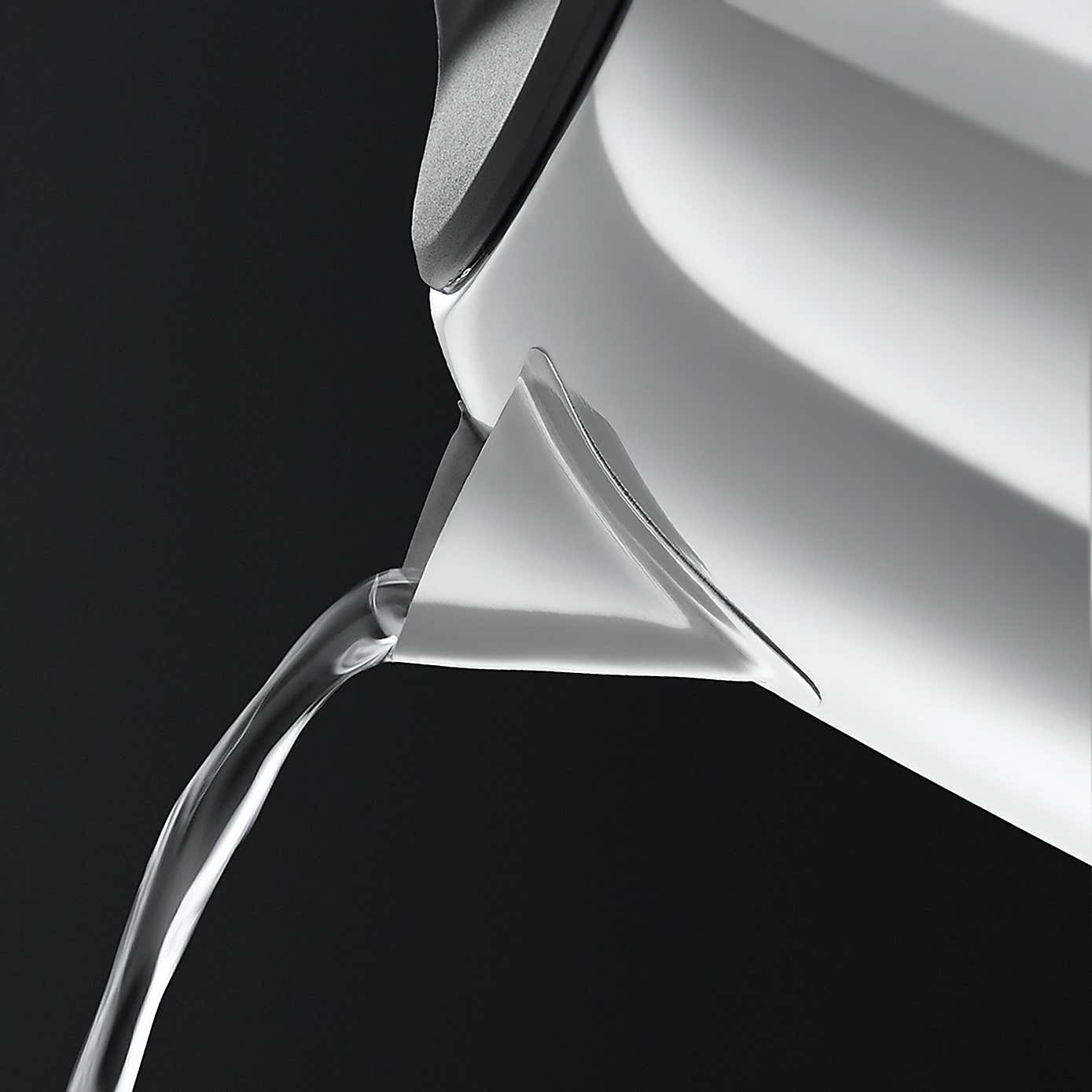 Russell Hobbs Brushed Stainless Steel 1.7L Push Button Kettle