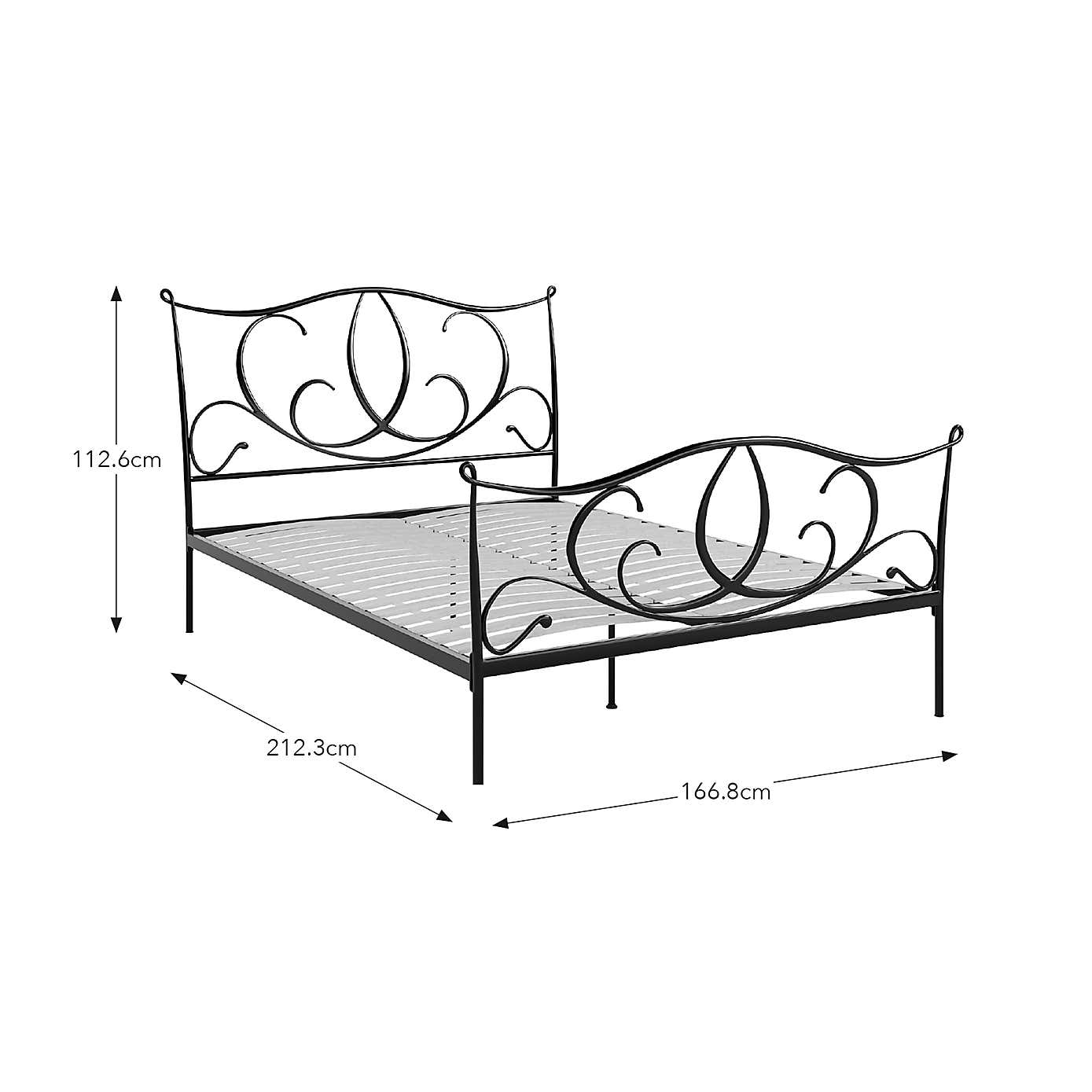 Flo Bed Frame, Metal