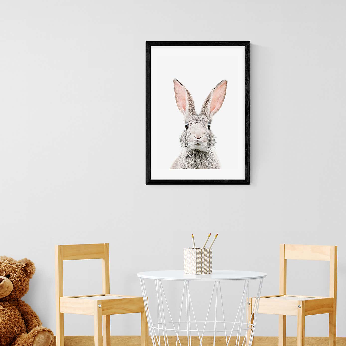 East End Prints Baby Bunny Print