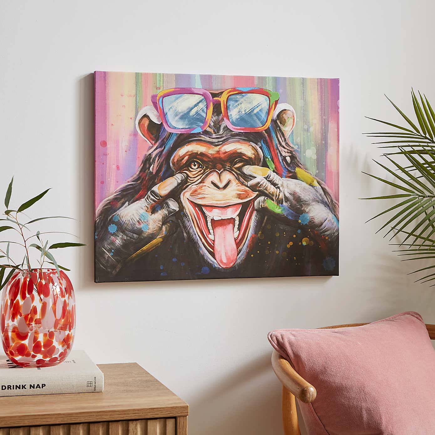 Cheeky Monkey Canvas