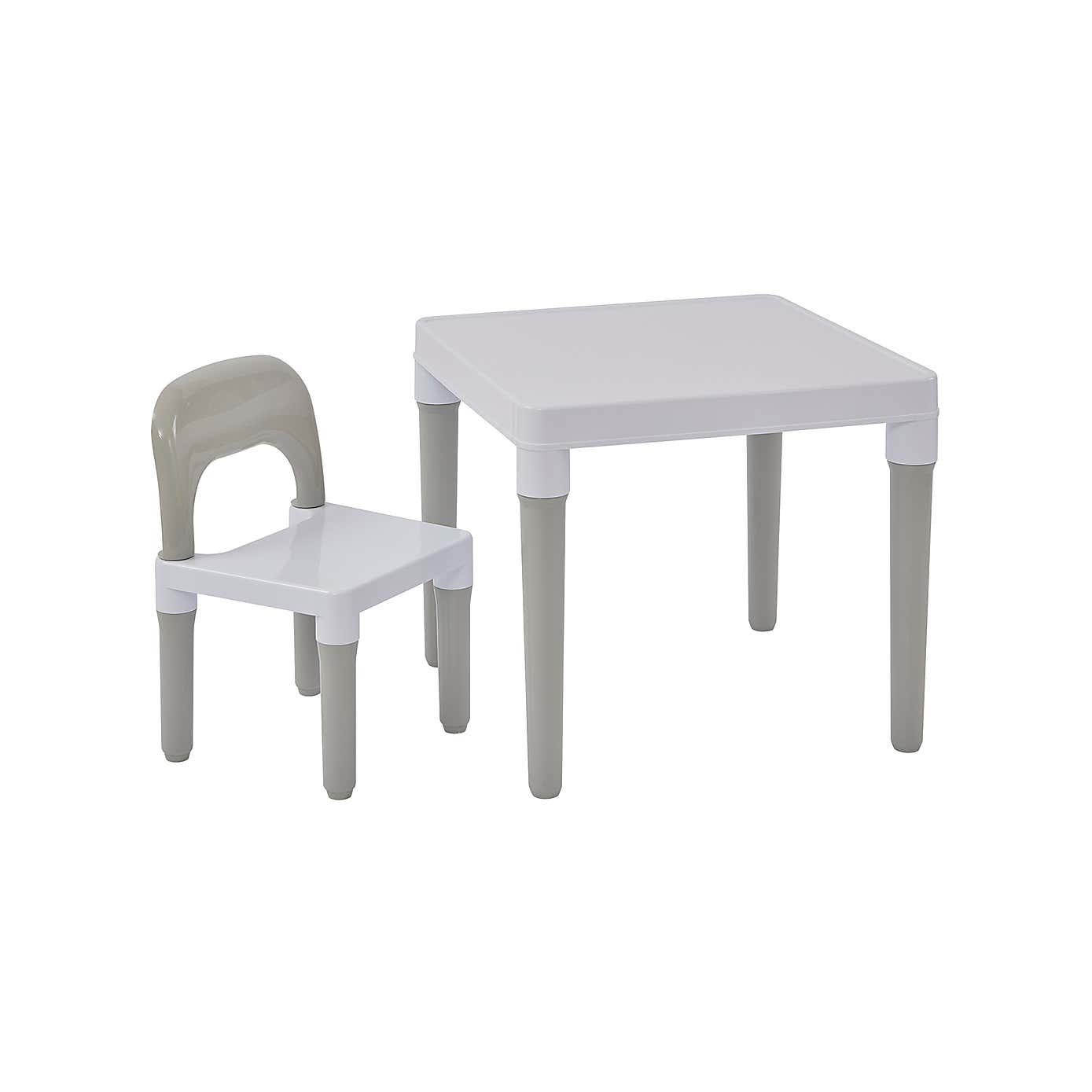 Liberty House Kids Plastic Table And One Chair Set