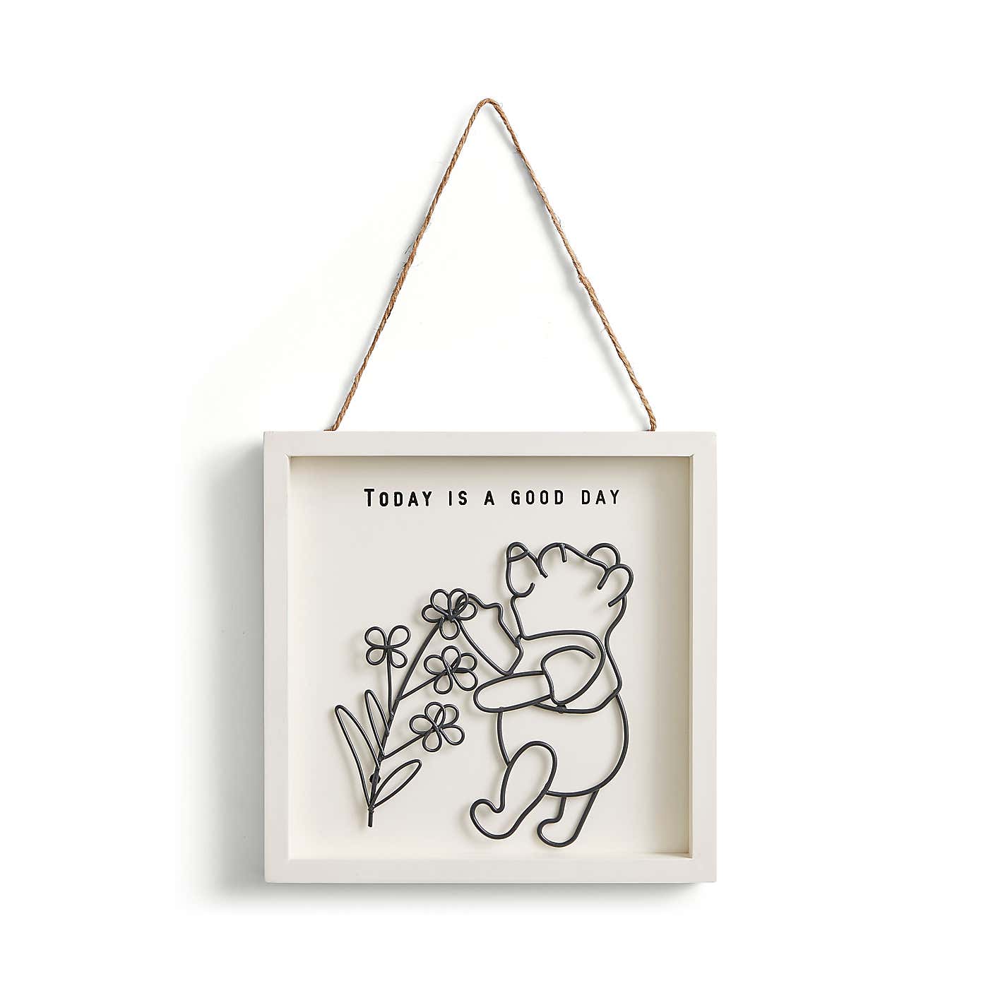 Disney Winnie the Pooh Bathroom Sign