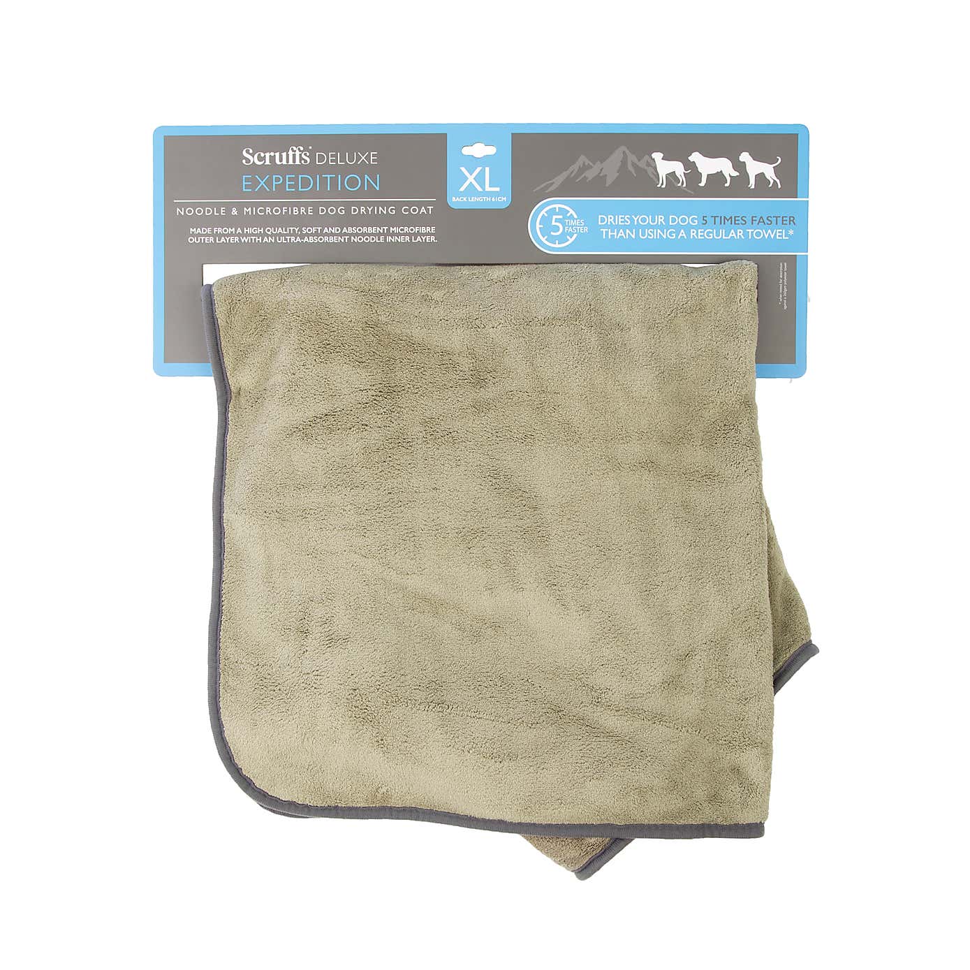 Scruffs Expedition Dog Drying Robe