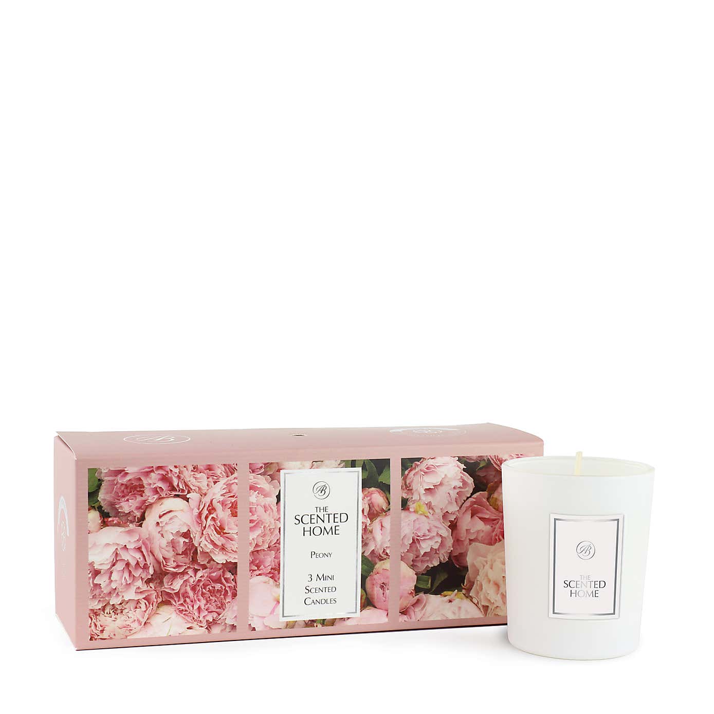 The Scented Home Peony Votive Candles Gift Set