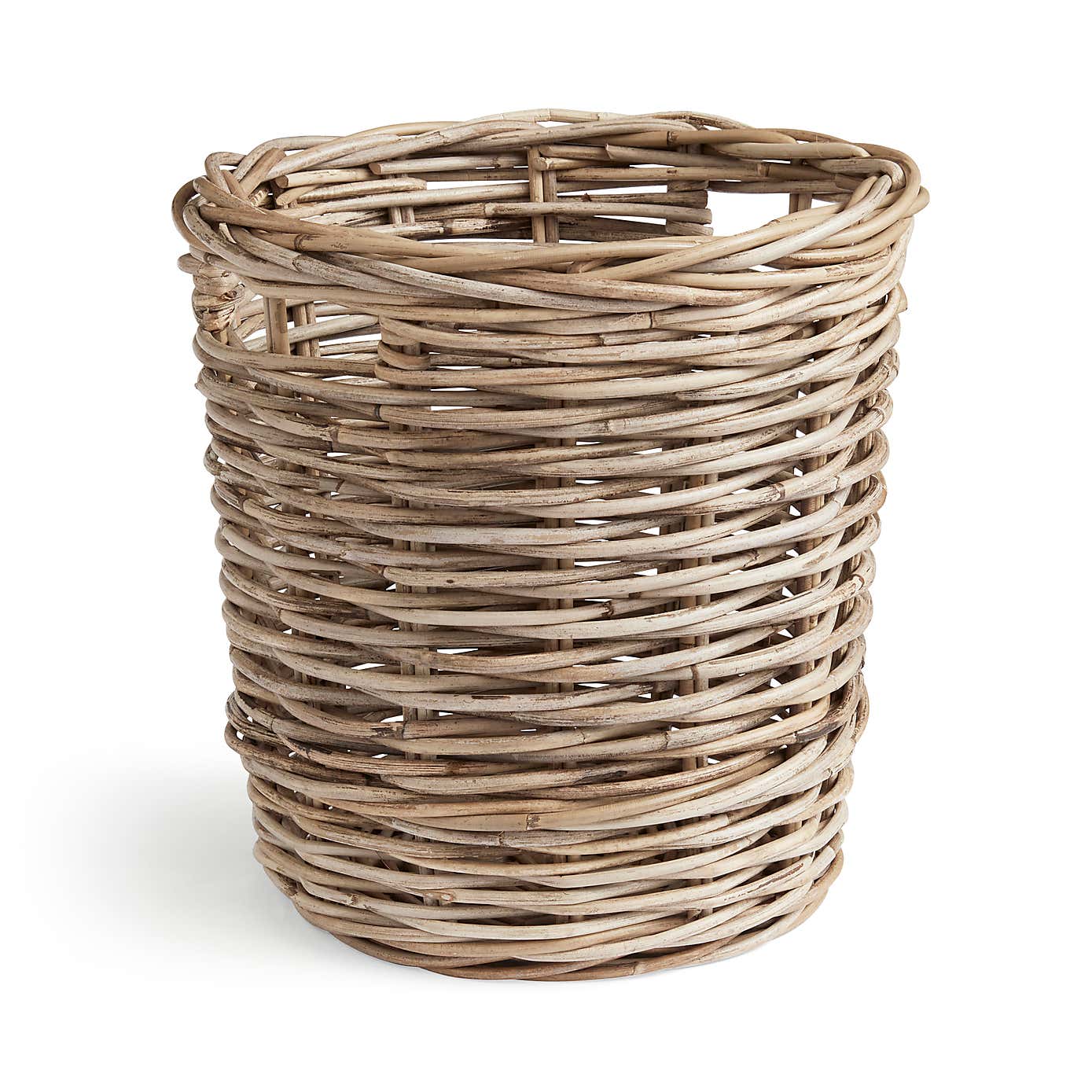 Churchgate Small Round Rattan Bin