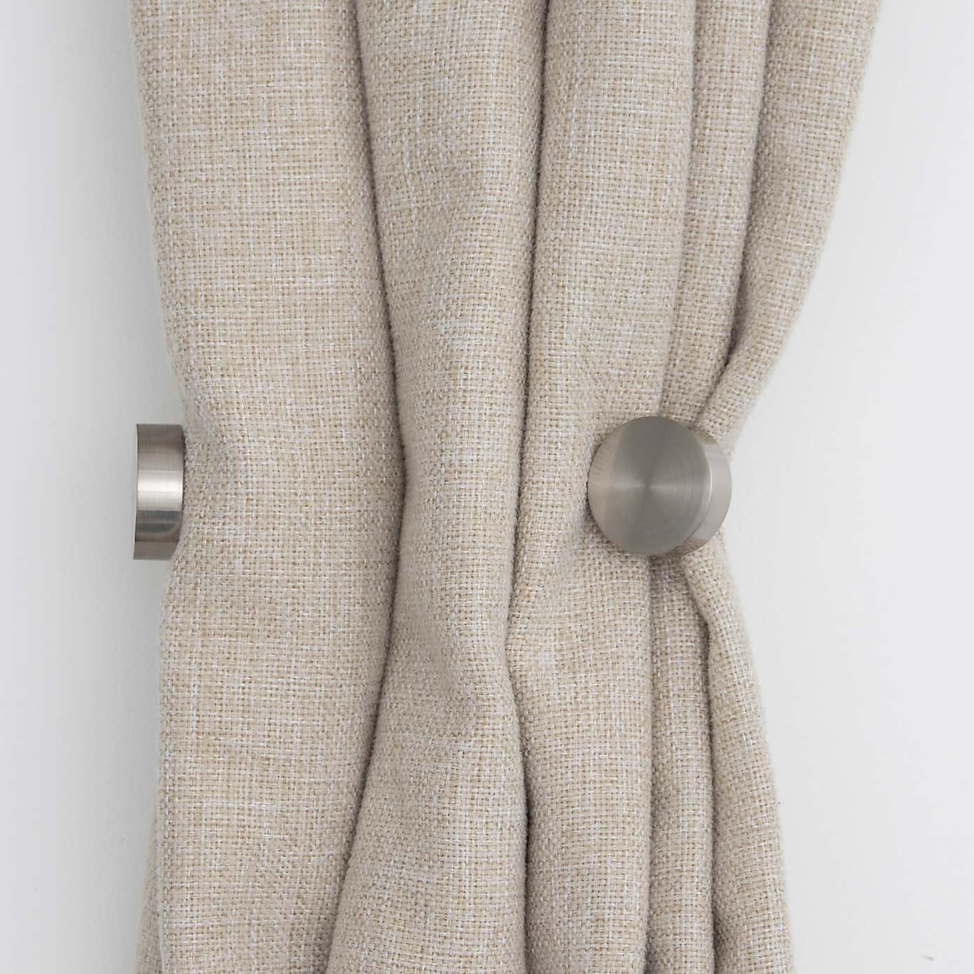 Trinity Stud Double Layer Curtain Holdbacks