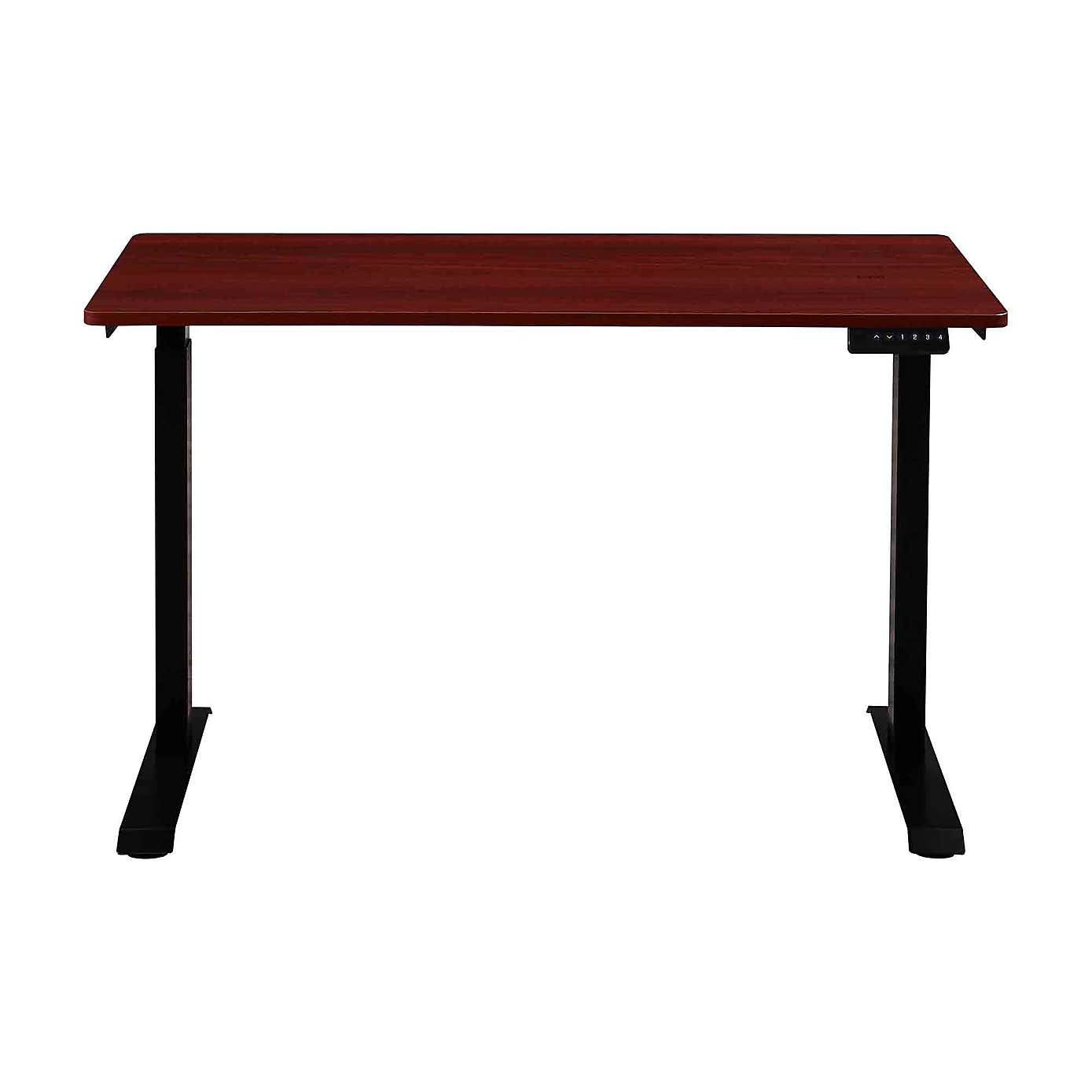 Apollo Black and Walnut Effect Smart Desk