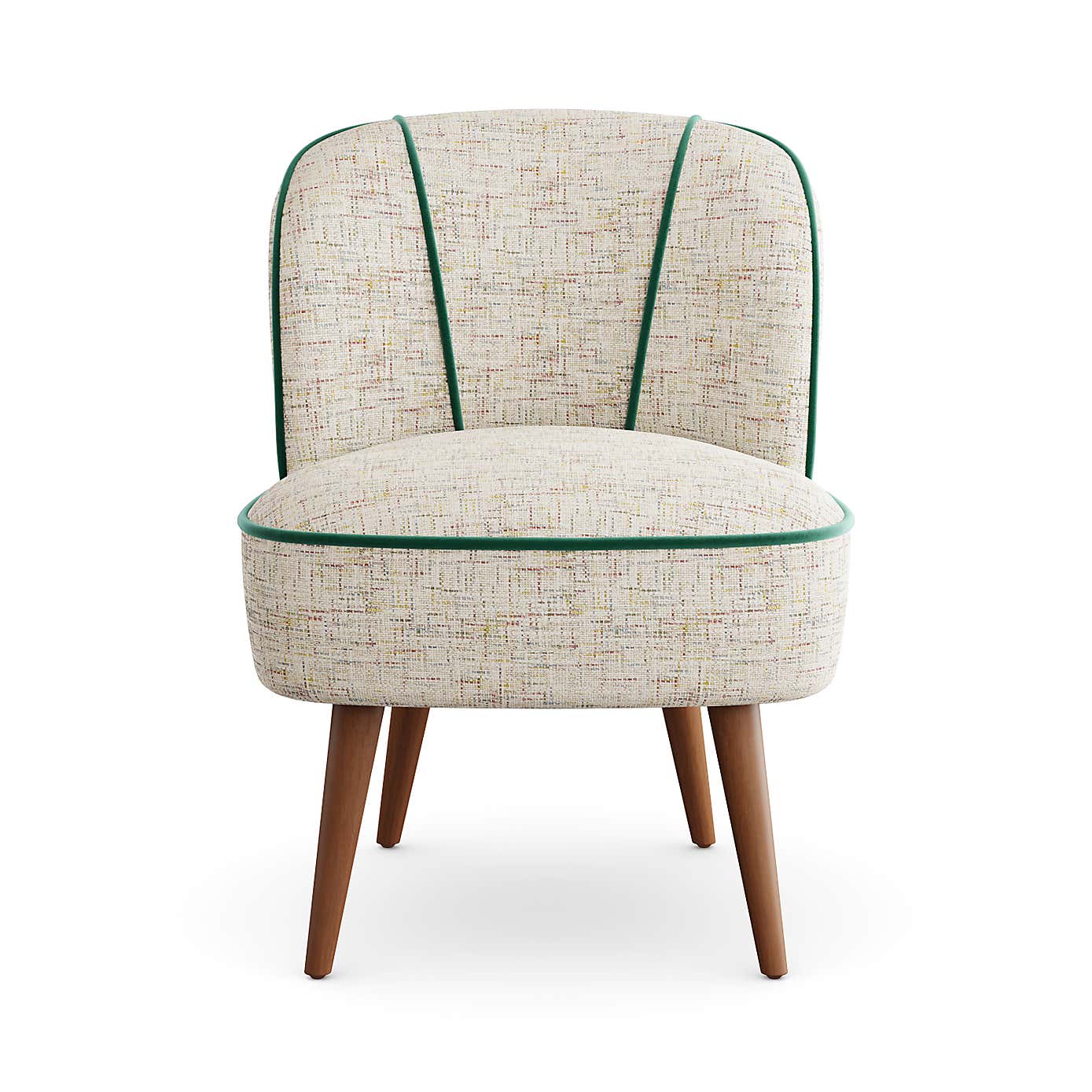 Elsie Multi Chenille Cocktail Chair