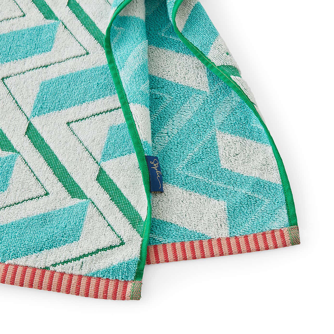 Sophie Robinson Zig Zag Cotton Towel