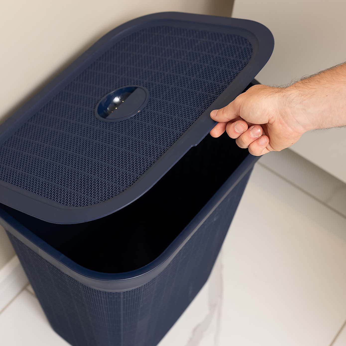 Addis Hessian 60L Laundry Hamper