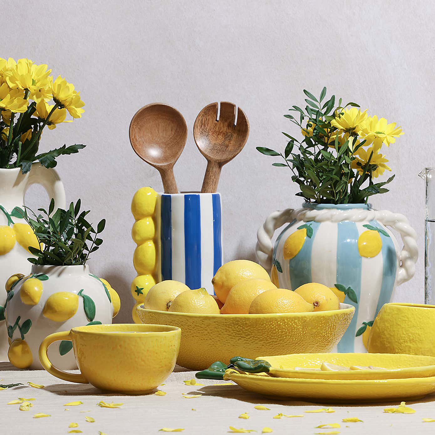 Hestia Lemon Sugar Jar