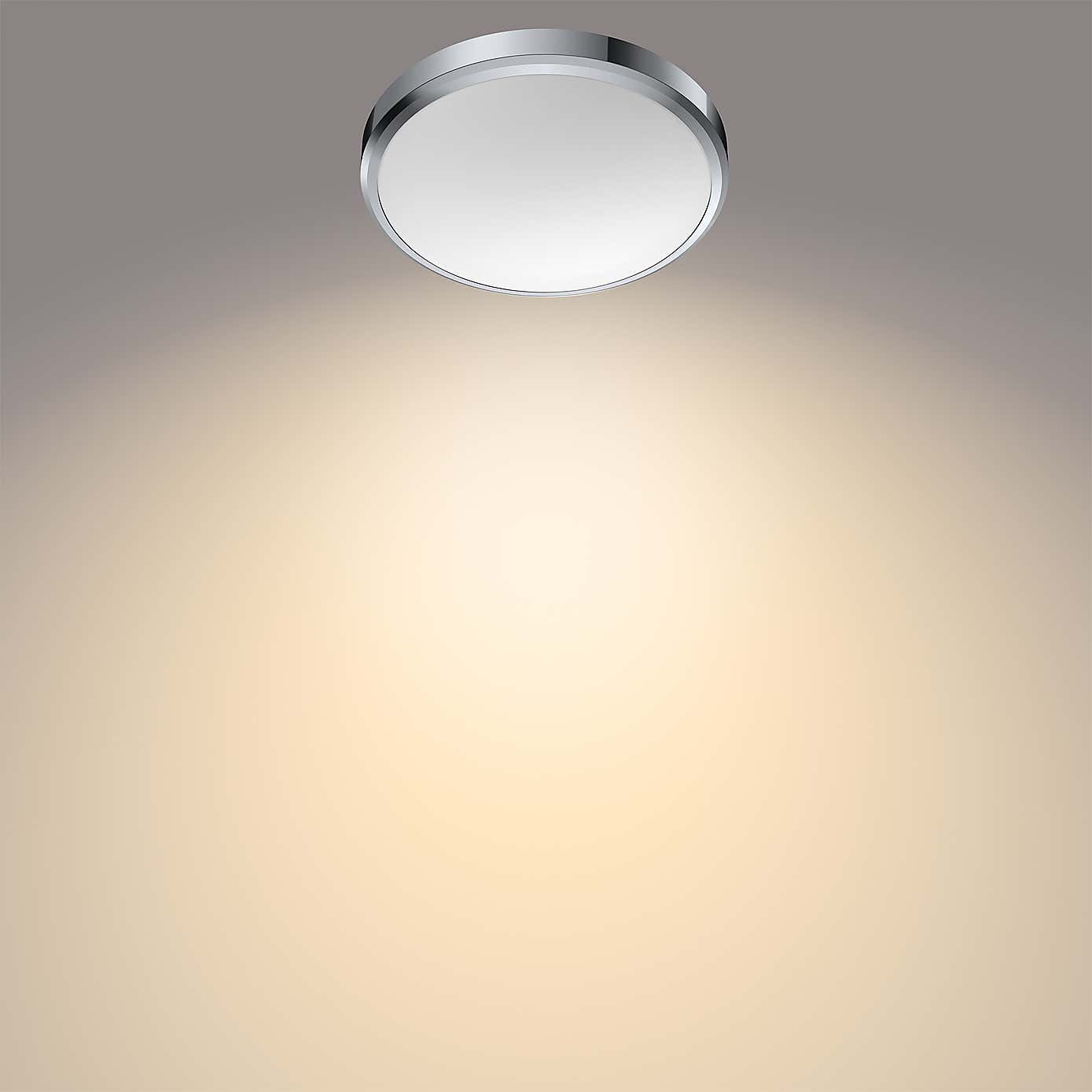 Philips Doris Integrated LED Ceiling Light, Warm White