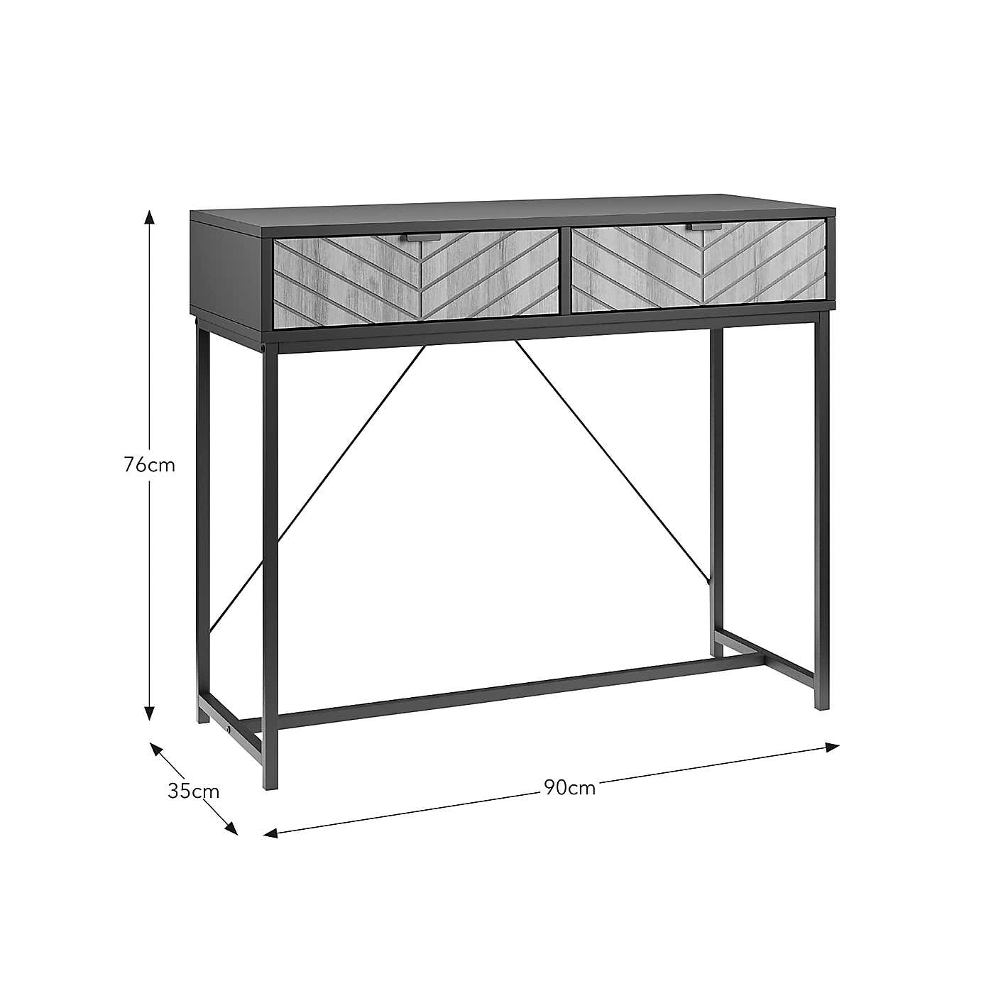 Nixon 2 Drawer Console Table