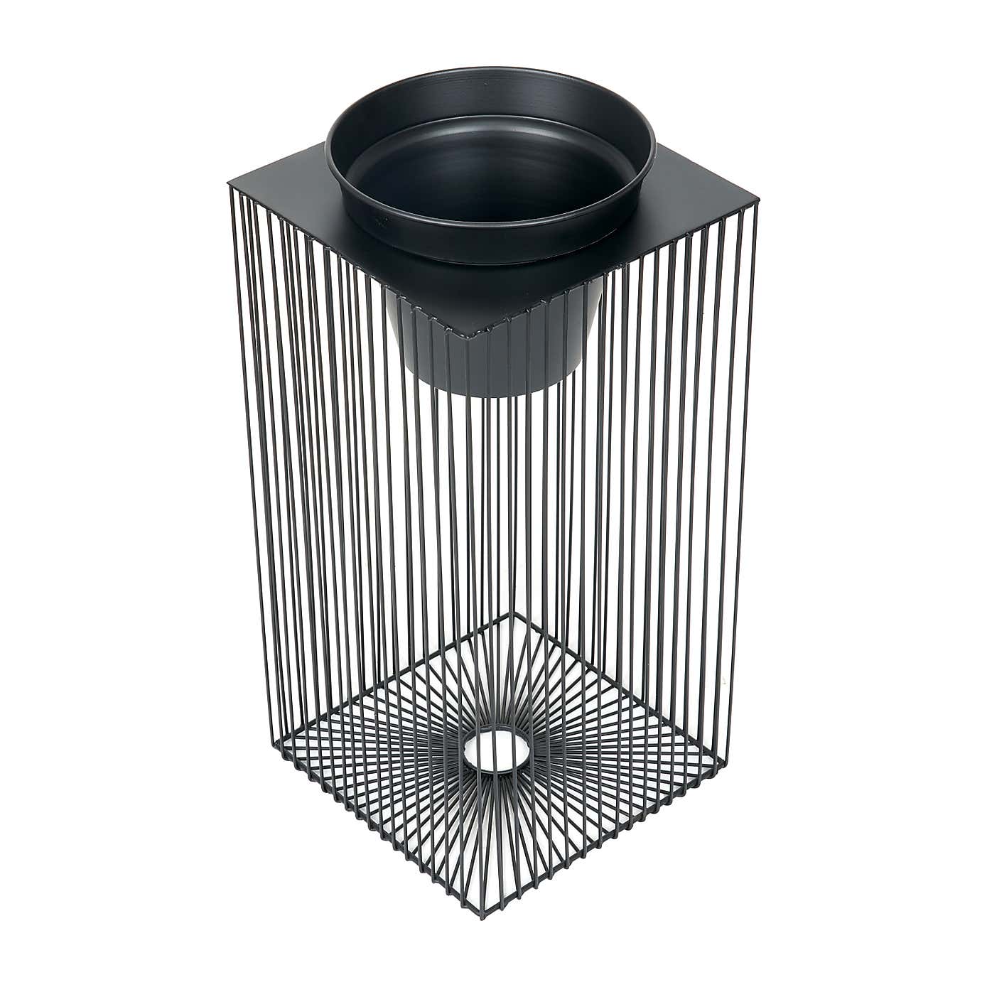 Rectangular Metal Strut Planter