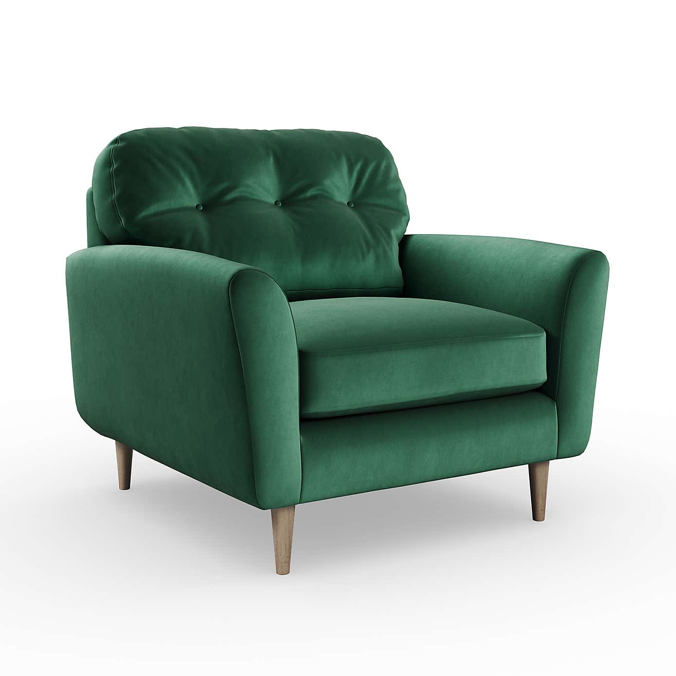 Sven Opulent Velvet Snuggle Chair