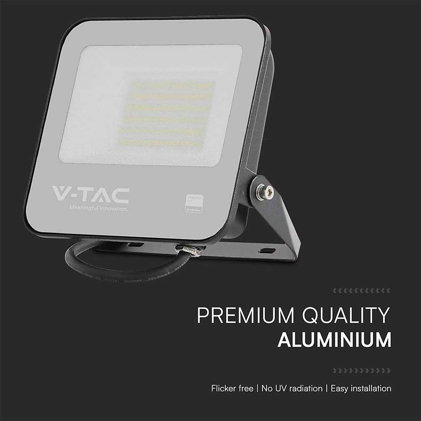 V-TAC 50W LED Floodlight Outdoor Wall Light