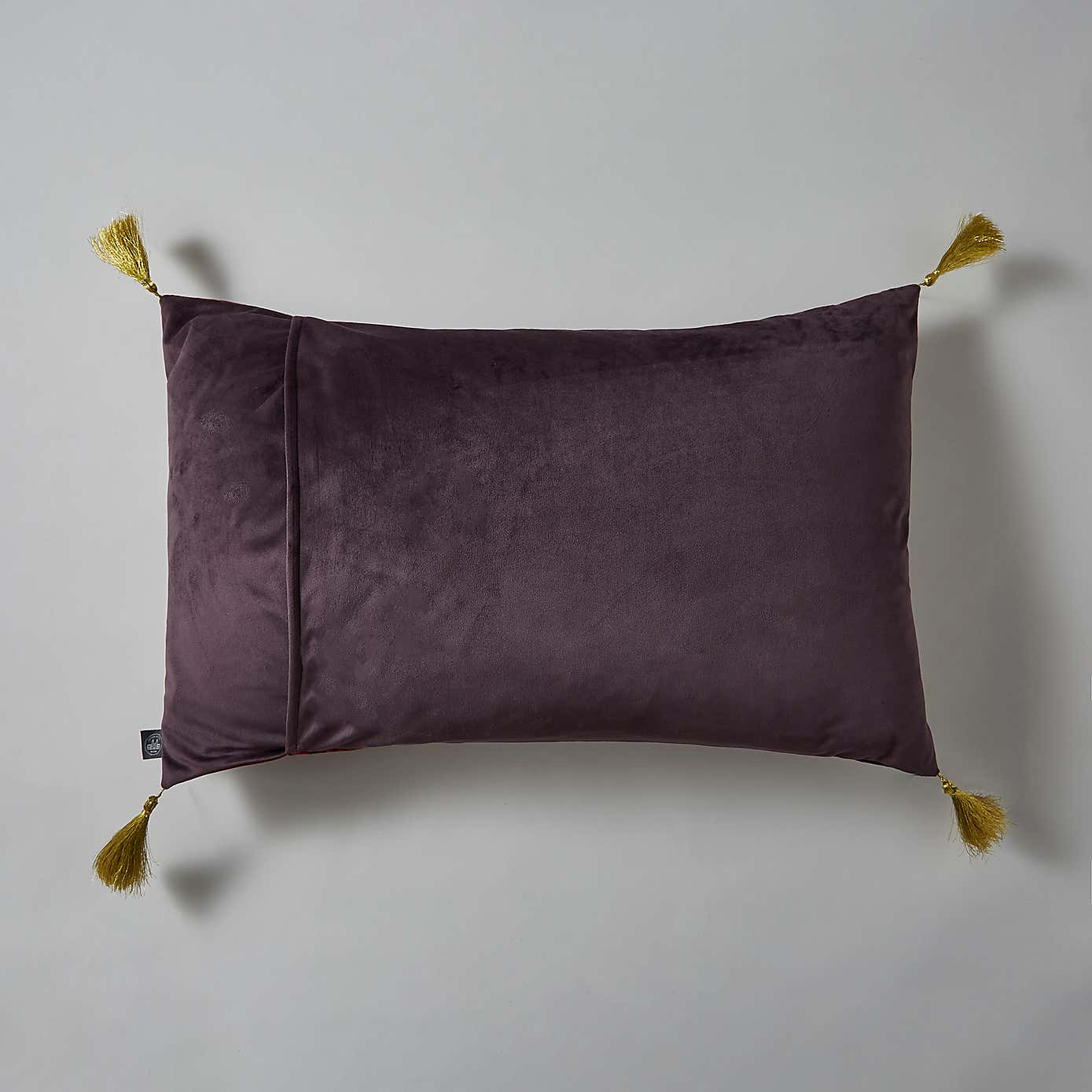 Flamingo Embroidery Cushion Magenta