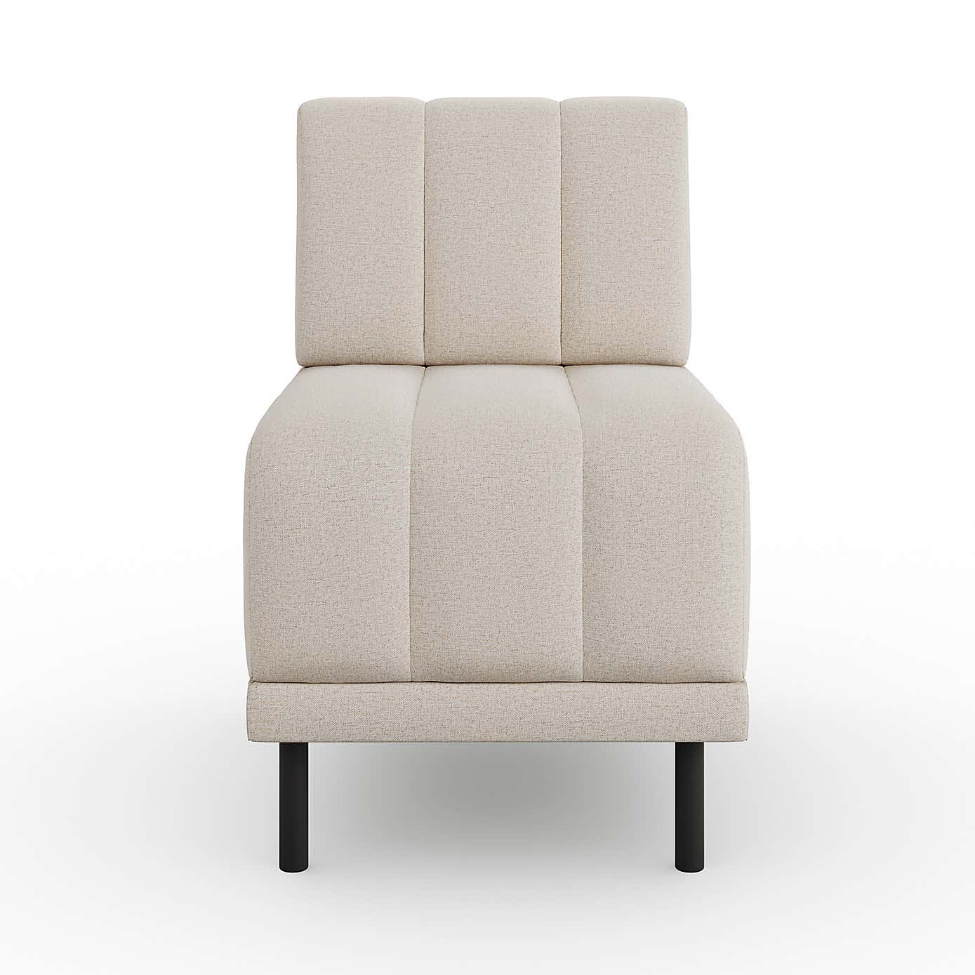 Amali Small Dining Bench, Textured Weave