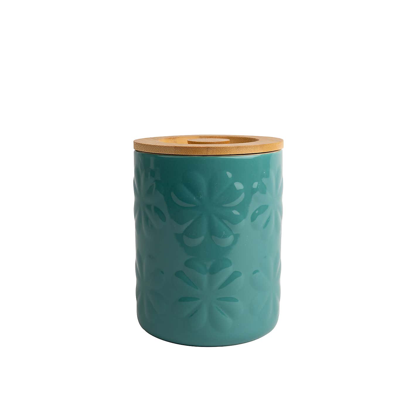 Navigate Carnaby Embossed Ceramic Jar with Lid