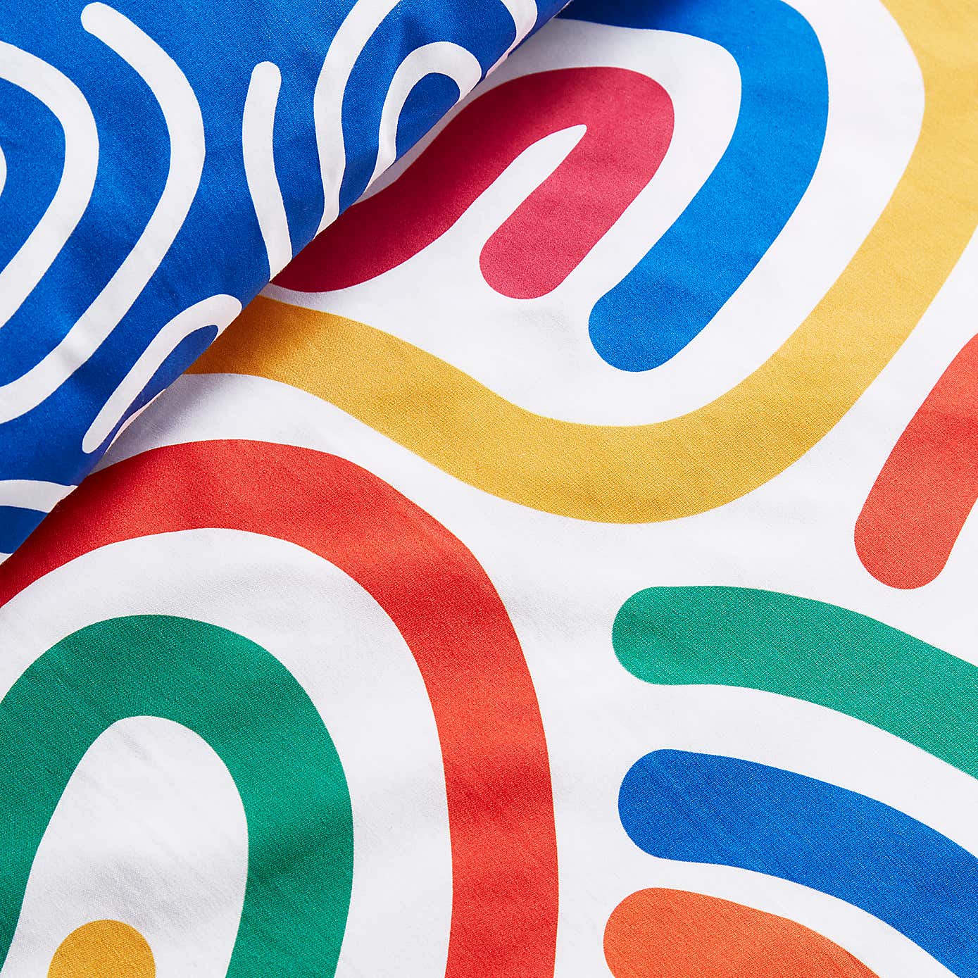 Bright Abstract Duvet Cover and Pillowcase Set