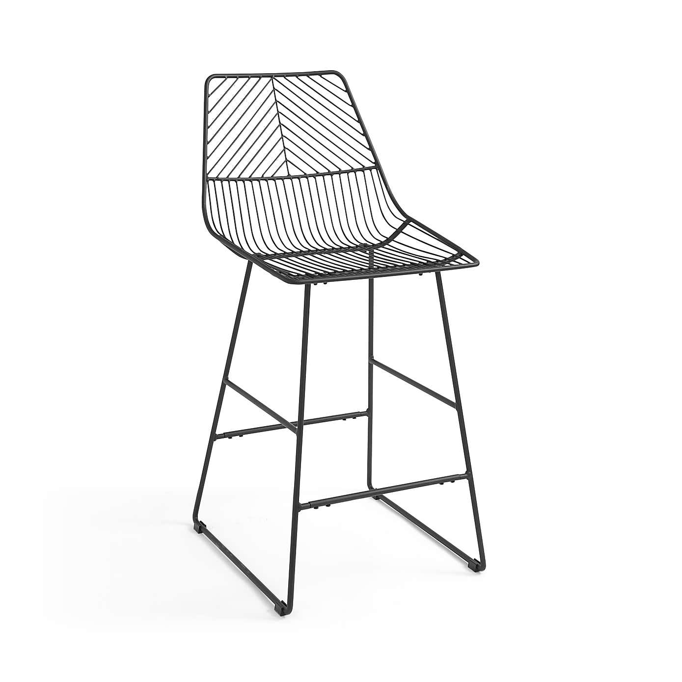 Siena Black Bar Chair