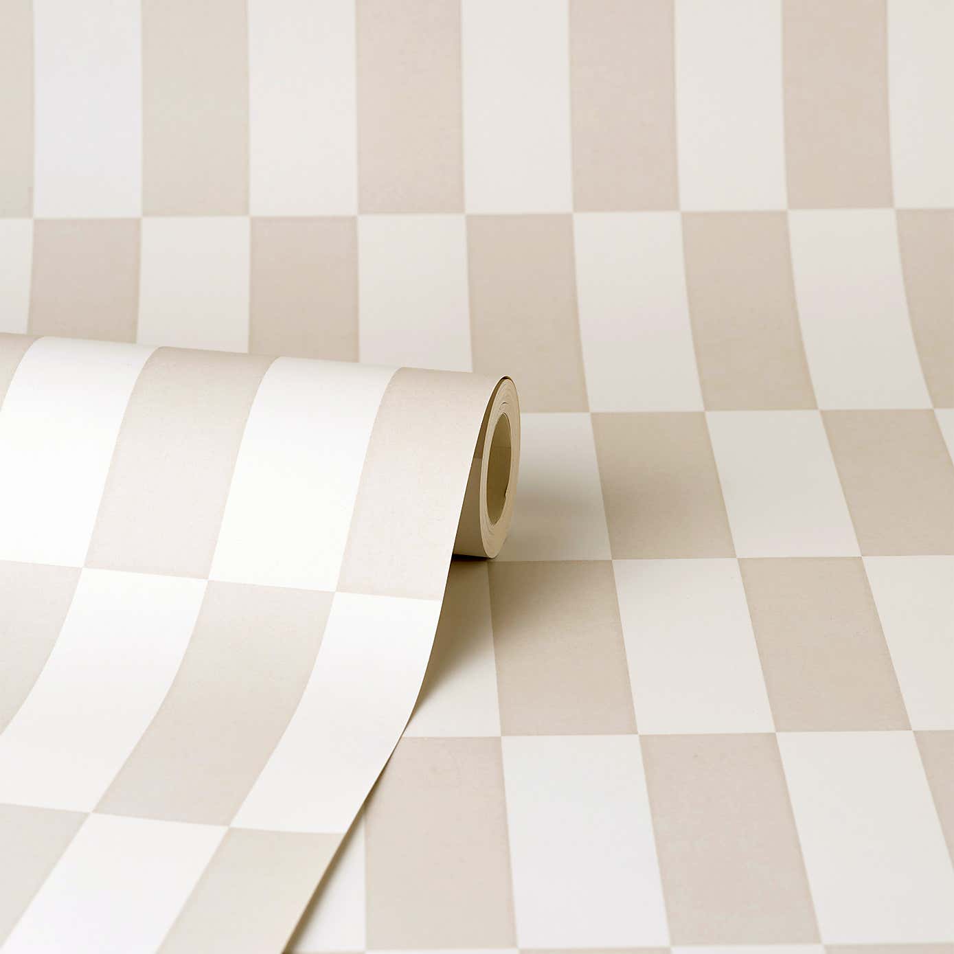 Checkerboard Natural Wallpaper