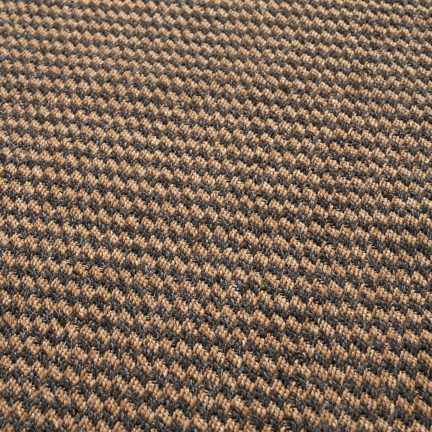 Pacific Lifestyle Natural and Slate Grey Design Rectangle Indoor Outdoor Rug