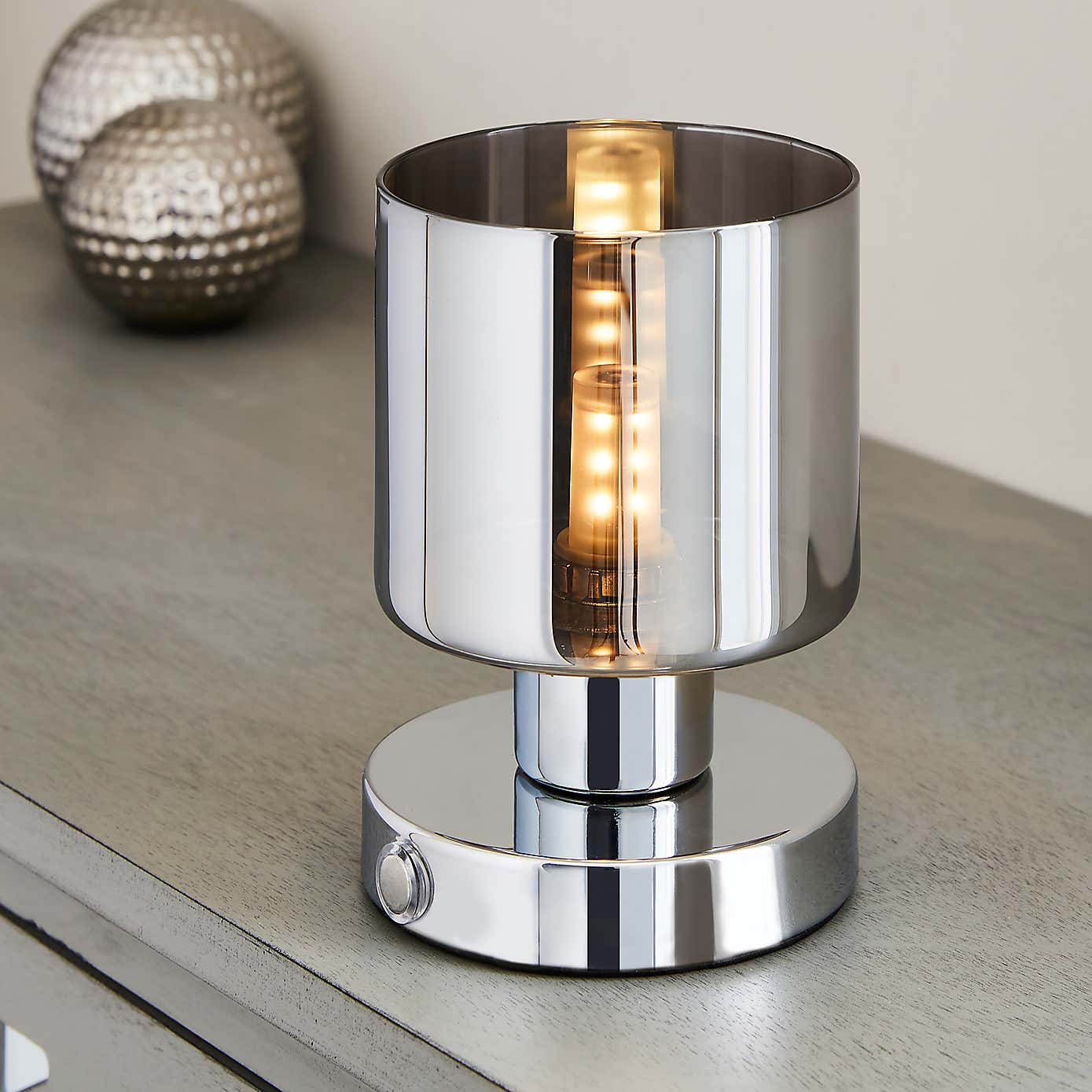 Erin Pad Rechargable 3 Stage Touch Table Lamp