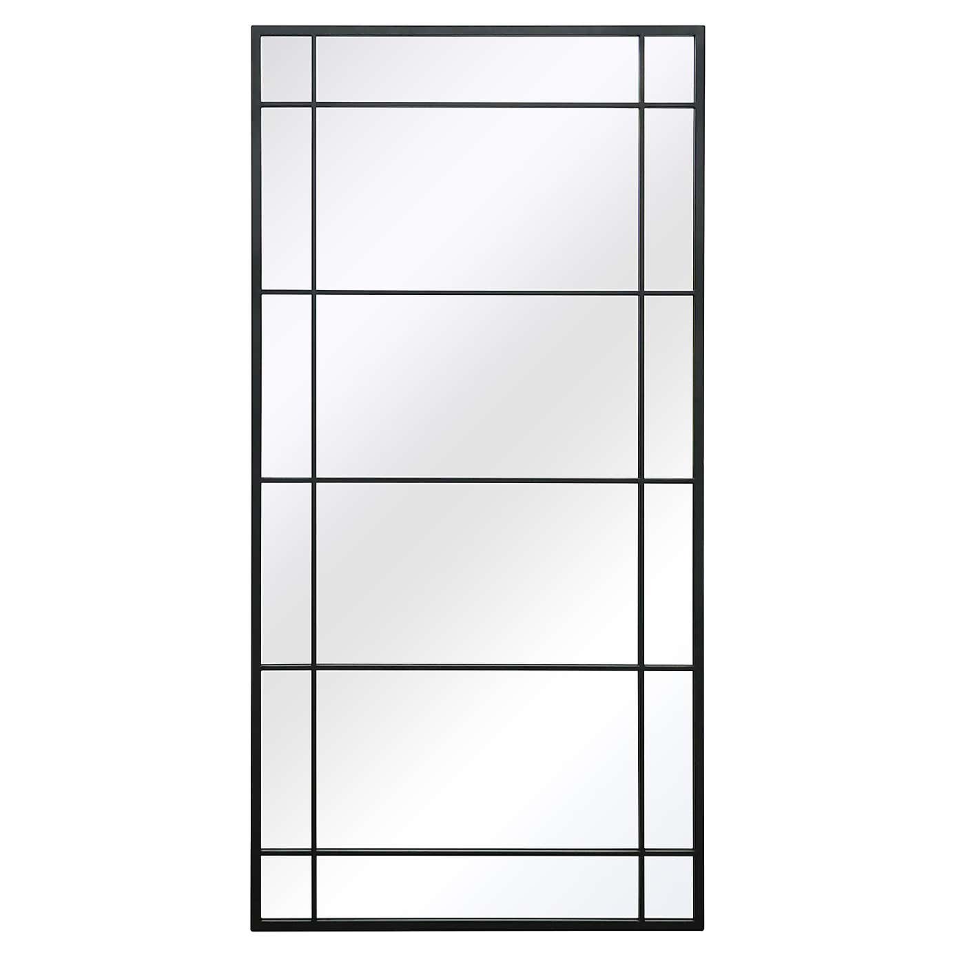 The Tabula Window Leaner Wall Outdoor Garden Mirror