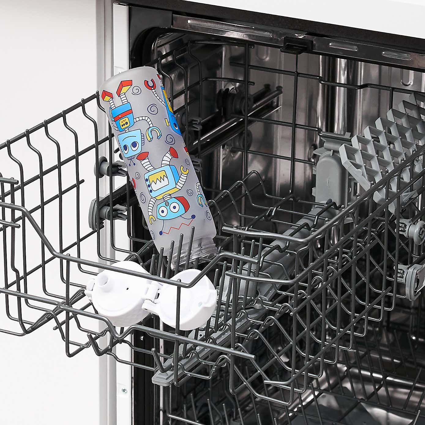 Ion8 Robot Water Bottle and Lunch Bag Bundle