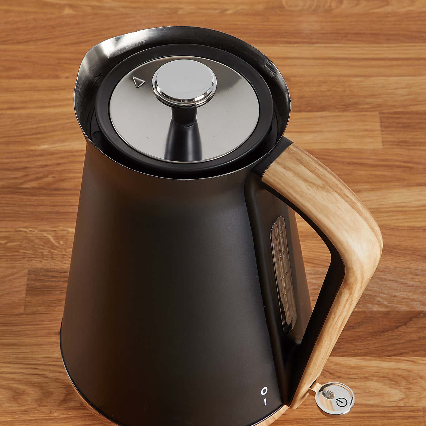 Contemporary 1.7L 3kW Matt Black Jug Kettle