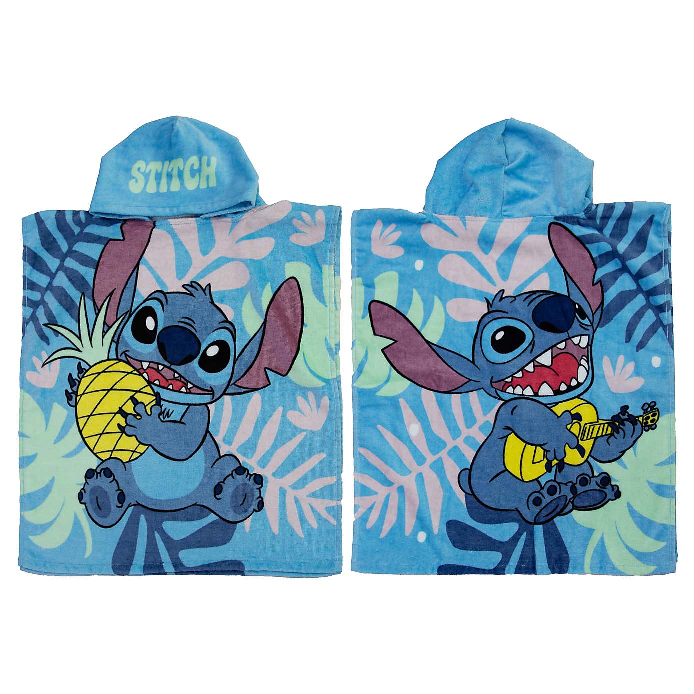 Lilo and Stitch Cotton Towel Poncho
