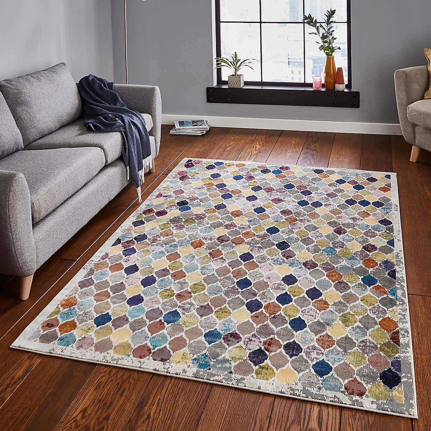 16th Avenue 35A MultiColoured Rug