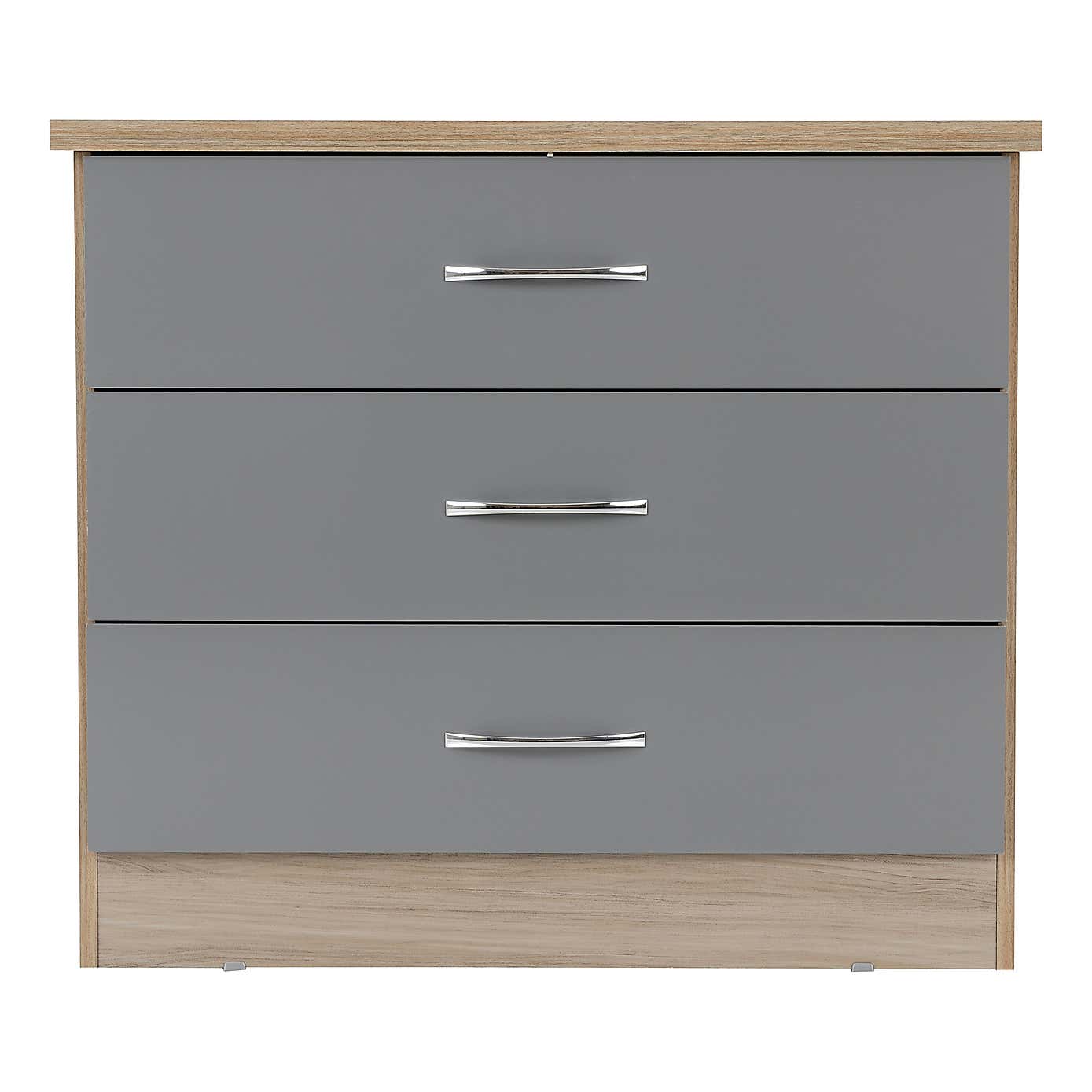 Nevada 3 Drawer Chest