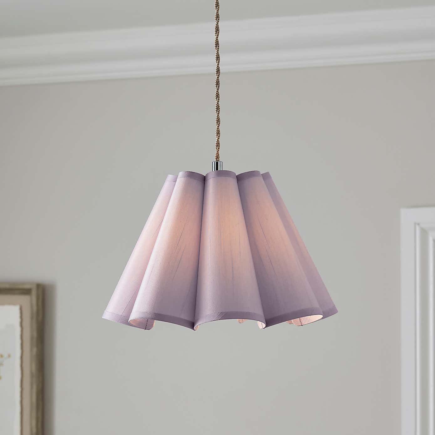 Petal Pleat Easy Fit Lamp Shade