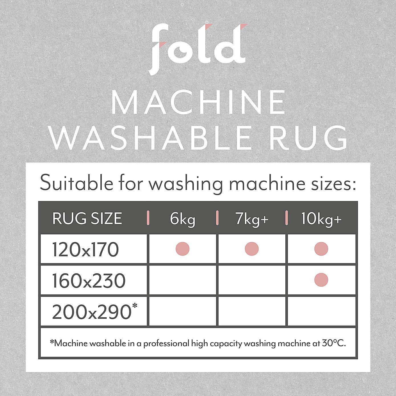 Fold Millie Traditional Washable Rug