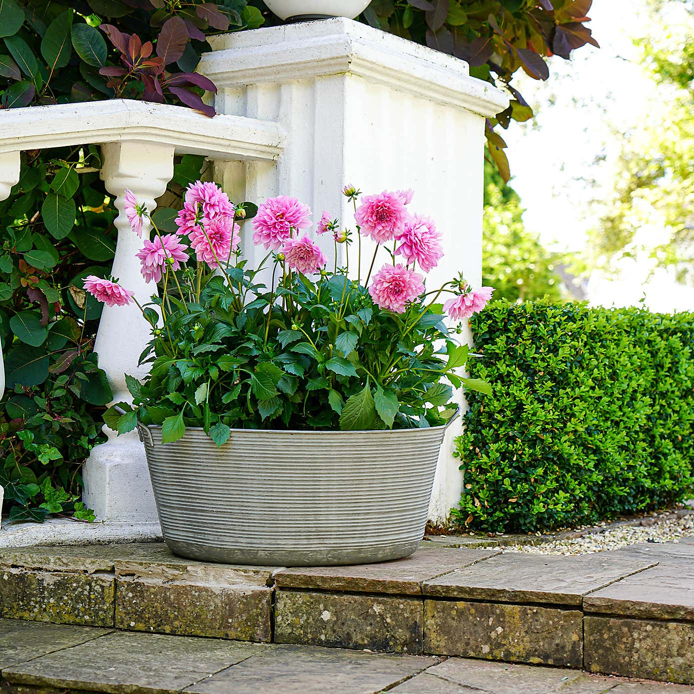 Matlock Outdoor Oval Planter