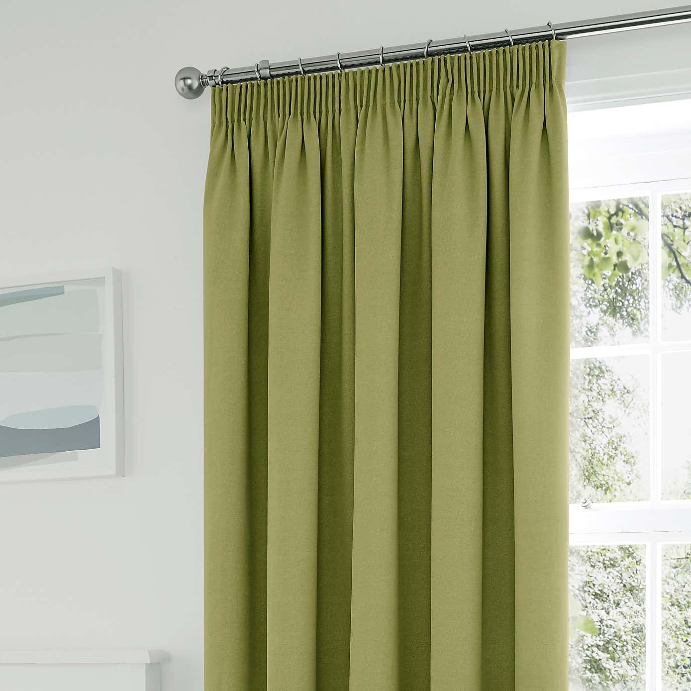 Tyla Blackout Pencil Pleat Curtains