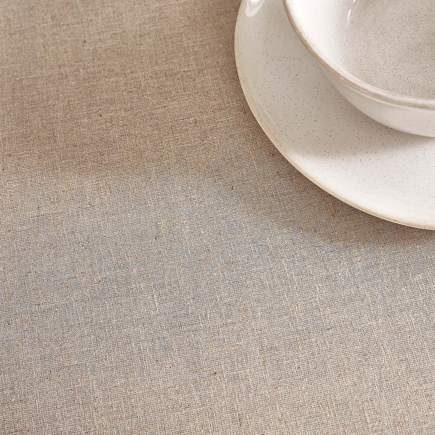 Linen Blend Tablecloth
