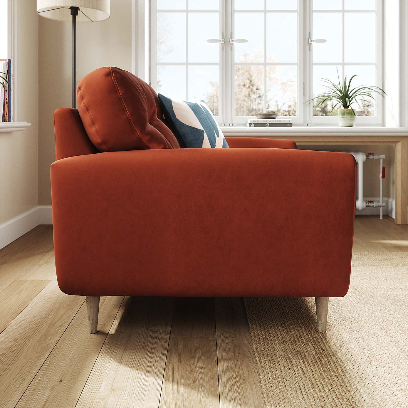 Sven Opulent Velvet Snuggle Chair