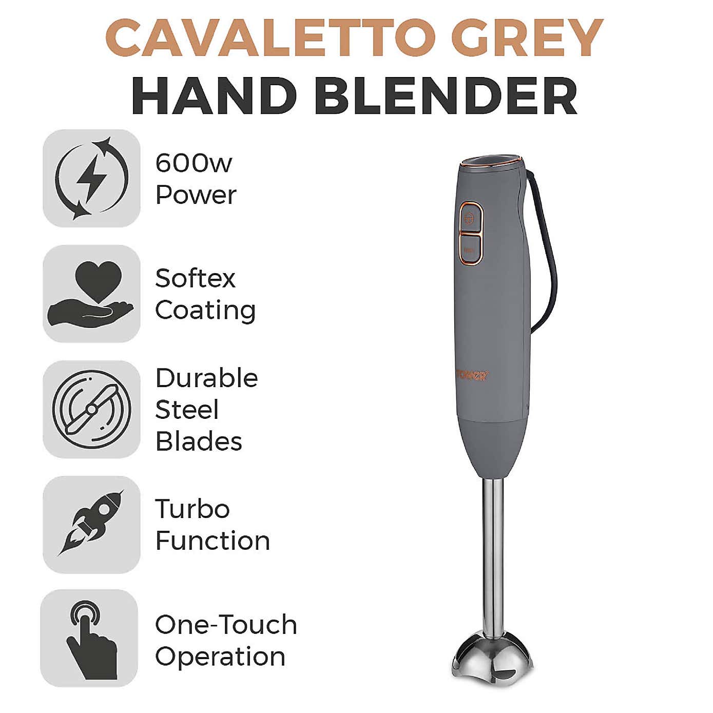 Tower Cavaletto 600W Stick Blender