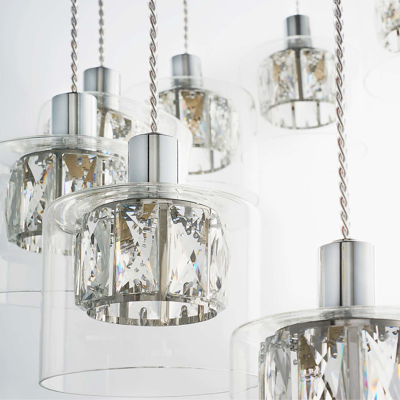 Armory Drop 12 Light 71cm Chandelier