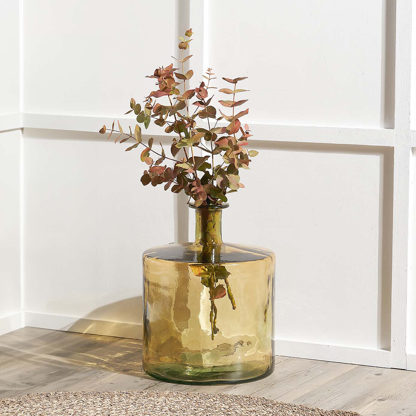 Recycled Glass Bottle Vase