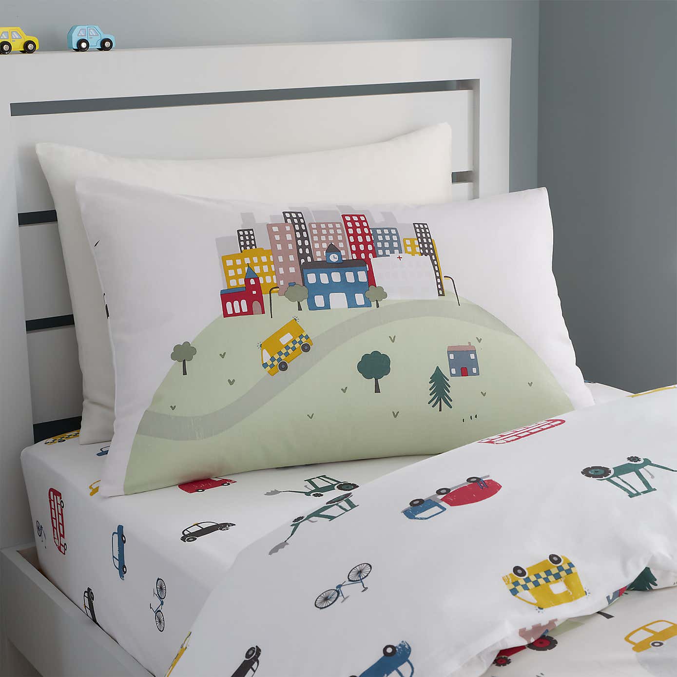 Bianca Transport Cotton Duvet Cover & Pillowcase Set