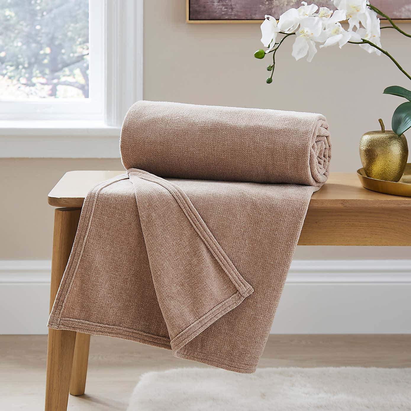 Chenille Throw