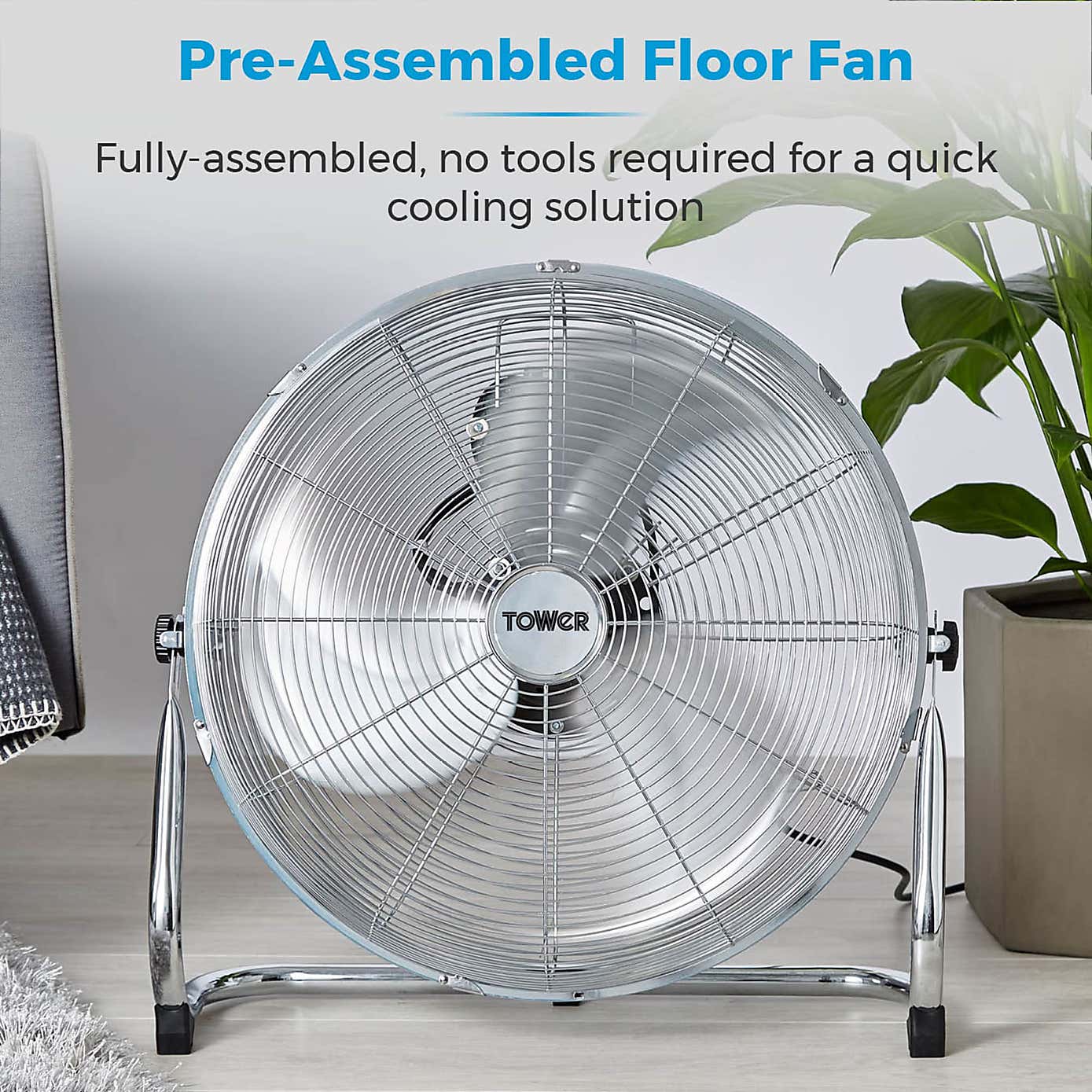 Tower Velocity 18" Floor Fan