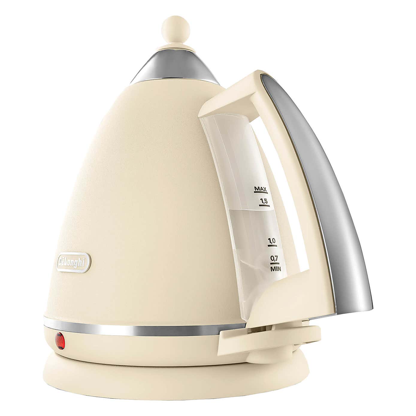 Delonghi 1700ml Argento Kettle
